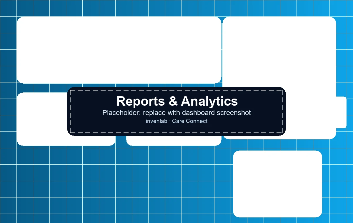 Care Connect analytics dashboard placeholder